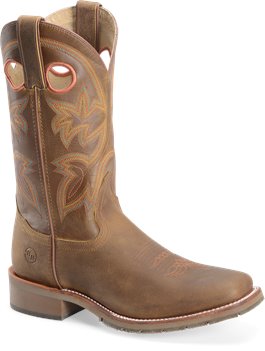 Canyon Rust Double H Boot 12" Work Western